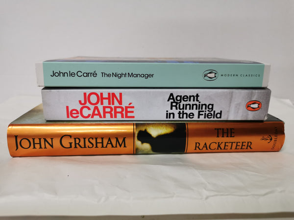 John le Carre 3 Book Bundle inc. Agent Running in the Field & The Night Manager