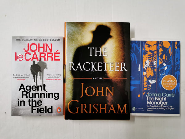 John le Carre 3 Book Bundle inc. Agent Running in the Field & The Night Manager