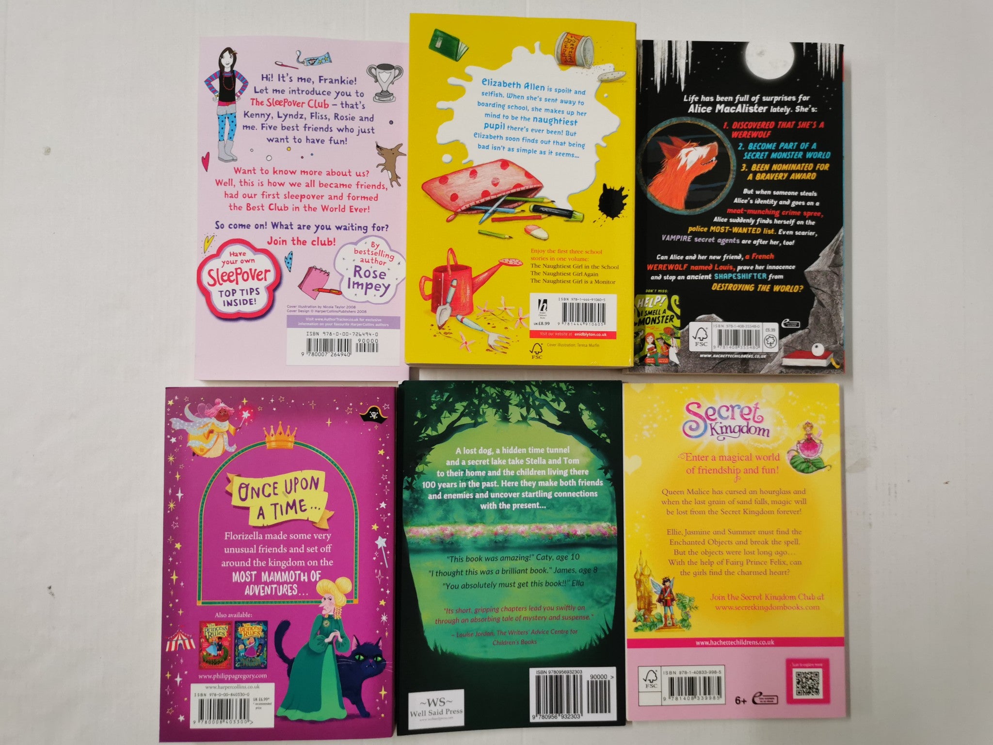 *BUNDLE* OF 6 BOOKS Girls Interest 6-9Yrs Inc. The Princess Rules by ...