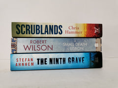 Bundle 3 Crime/Thrillers: Scrublands, A Small Death in Lisbon, The Ninth Grave