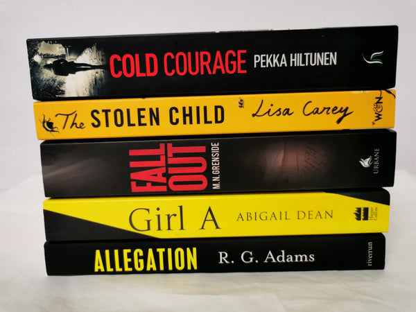 6 PAPERBACK FICTION Thriller BOOKS - Inc. Girl A by Abigail Dean