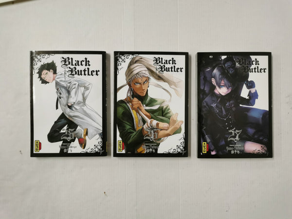 Black Butler Manga Vol. 25, 26, 27 - FRENCH Edition