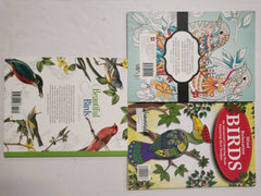 Birds & Animals Colouring 3 Book Set
