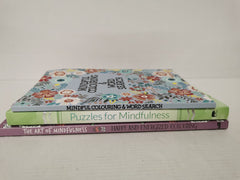 Puzzles & Colouring for Mindfulness x 3