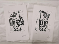 The Golden Thread Project UK-USA & 2 Signed Prints