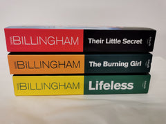 3 Mark Billingham Tom Thorne Novels The Burning Girl, Their little Secret &..
