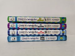 *Bundle* 4 x Diary Of A Wimpy Kid Books by Jeff Kinney (Hardback)