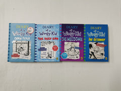 *Bundle* 4 x Diary Of A Wimpy Kid Books by Jeff Kinney (Hardback)
