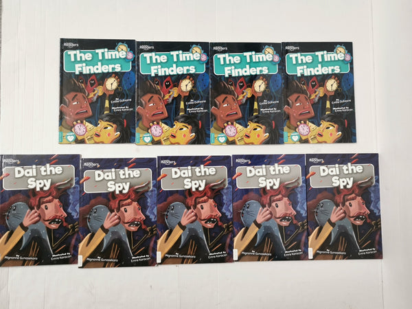 Bundle of 9 Book Life Readers - The Time Finders & Dai the Spy (Paperback)