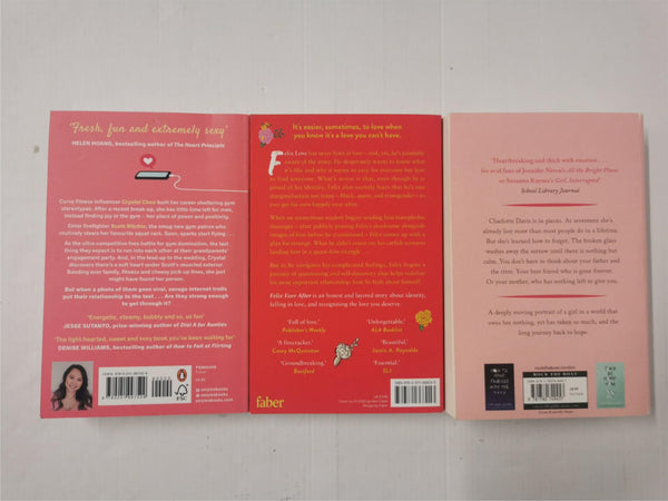 3 Fiction Books for Young Adults Inc. Felix Ever with Spredges