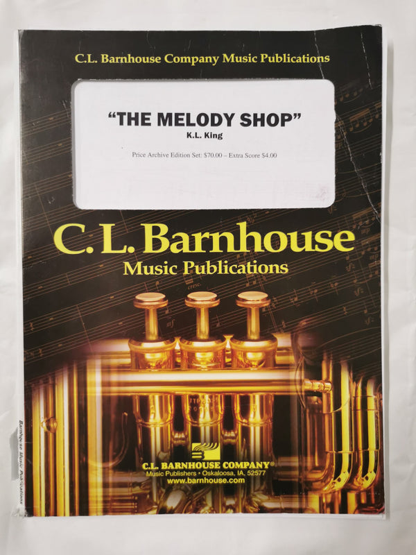 The MELODY SHOP by K.L. King from C.L Barnhouse Music Publications
