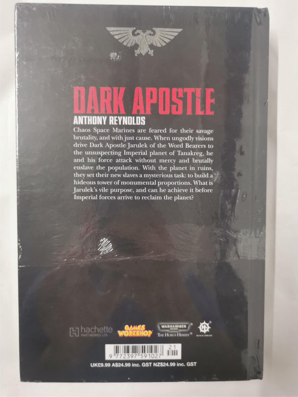 DARK APOSTLE ANTHONY REYNOLDS WARHAMMER 40,000 LEGENDS COLLECTION *New Sealed*