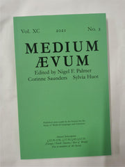 Medium Ævum Vol. 90, No. 2 by Nigel F. Palmer