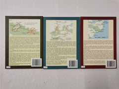 Kent Ramblers 3 Book Set by Robert Peel Kent Coast Path, Three River Valley Walk