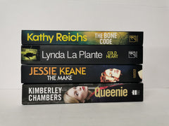 Bundle 4 Bestselling Crime/Thriller Novels inc. Kathy Reichs, Lynda La Plante