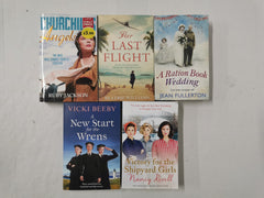 5 Historical Romance/Saga WW2 Novels inc. Churchill's Angels by Ruby Jackson