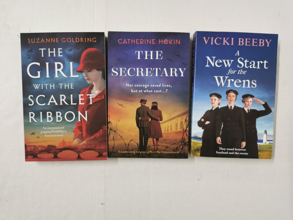 3 Gripping World War 2 historical novels including A New Start for the Wrens