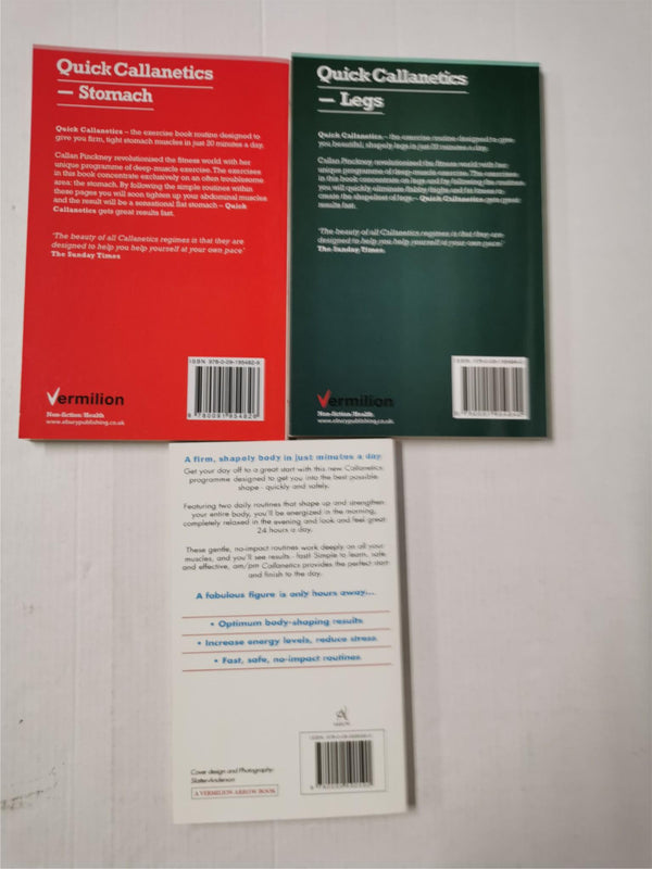 Quick Callanetics-Stomach, Legs and AM/PM Callanetics by Callan Pinckney