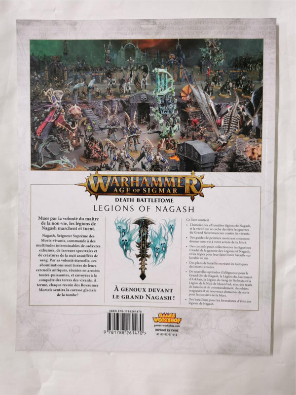 Death Battletome - Legions of Nagash - Warhammer Age of Sigmar (French)