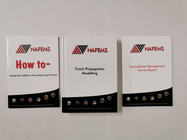 3 x NAFEMS books Incl. Crack Propagation Modelling