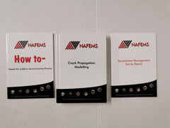 3 x NAFEMS books Incl. Crack Propagation Modelling