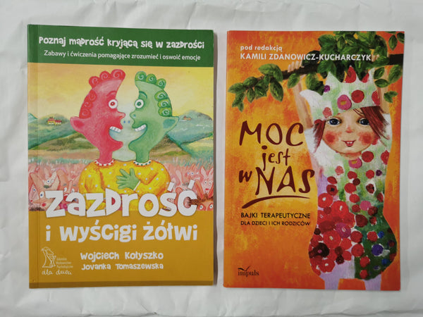 Zazdrosc i wyscigi zotwi & Moc jest w Nas - 2 Polish books