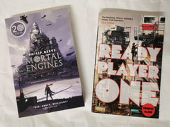Mortal Engines by Philip Reeve & Ready Player One by Ernest Cline