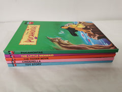 Disney Club Classics for Children x 5. Pocahontas, Cinderella, Tiger, Toy Story