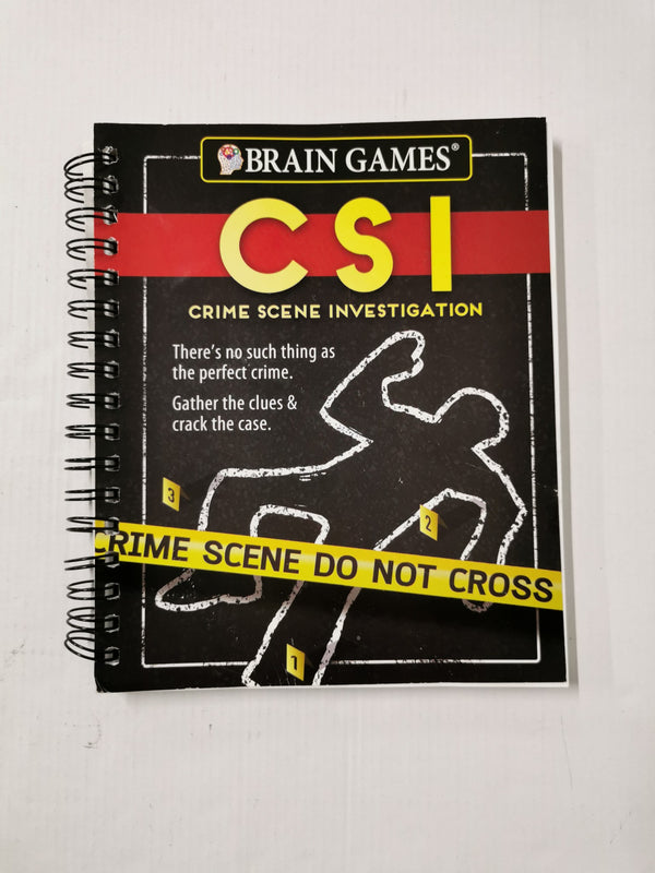 Brain Games Crime Scene Investigations (Spiral bound, 2017)