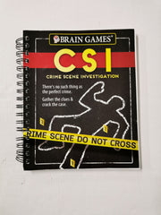 Brain Games Crime Scene Investigations (Spiral bound, 2017)