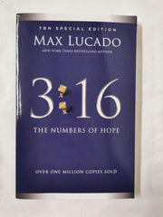 3:16 The Numbers of Hope by Max Lucado 9781400235629 | Looks New