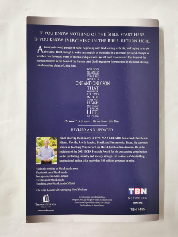 3:16 The Numbers of Hope by Max Lucado 9781400235629 | Looks New