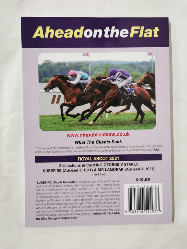 Ahead On The Flat by Mark Howard 2022