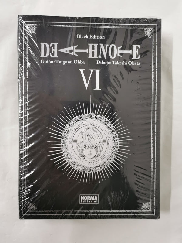 Death Note, Black edition 6 by Takeshi Obata & Tsugumi Obha *Spanish*