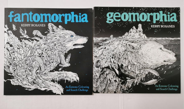 Geomorphia & Fantomorphia : An Extreme Colouring and Search Challenge *Unused*