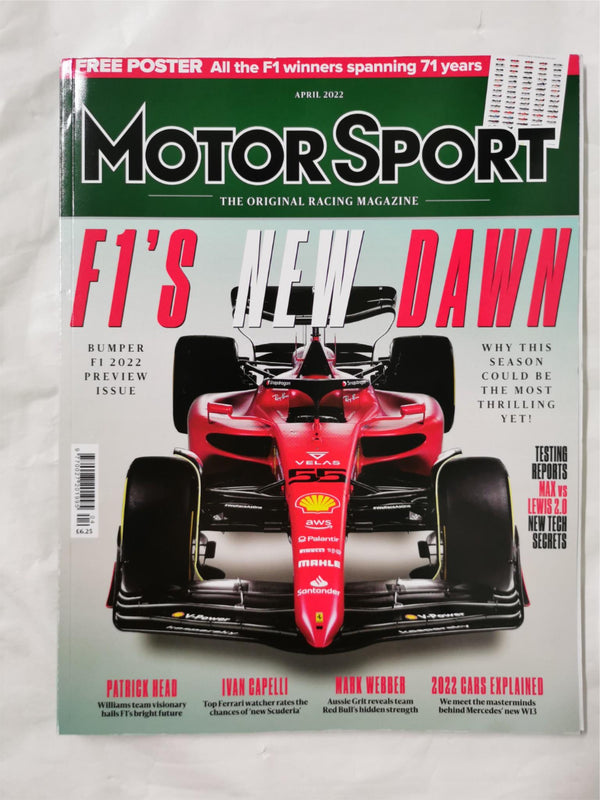 Motor Sport Magazine April 2022 - F1's New Dawn