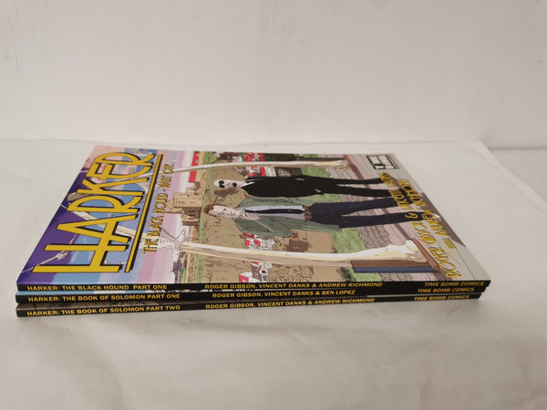 Harker - The Book of Solomon Part One & Two and The Black Hound *3 Book Set*