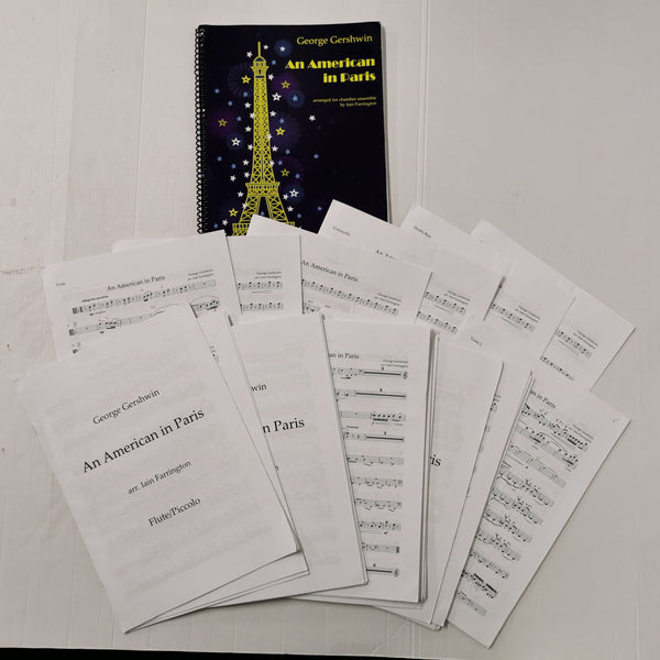 Gershwin - An American in Paris (score and parts) Aria Editions, Iain Farrington