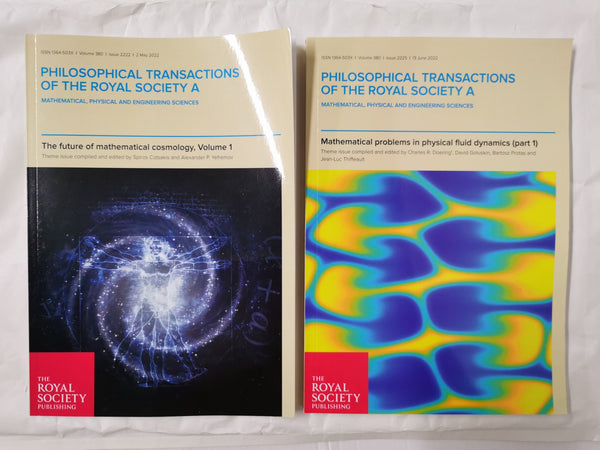 Philosophical Transactions - Volume 380 Issue 2222 & Issue 2225 May & June 2022