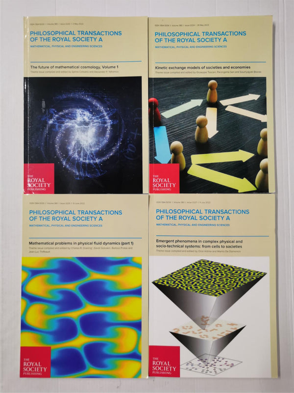 Philosophical Transactions - Volume 380 Issue 2222, 2224, 2225 & 2227 May-Jul