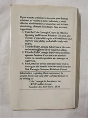 How to Enjoy Life and your Job by Dale Carnegie (Hardback, 1985)