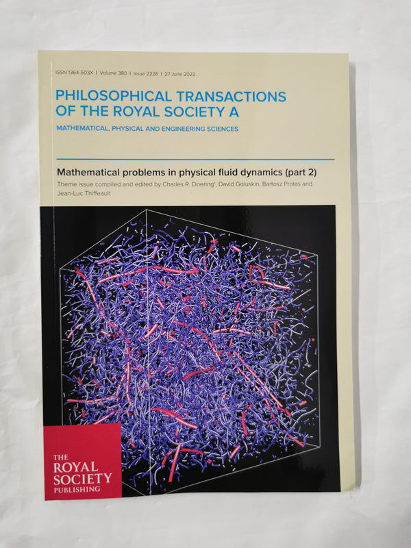 Philosophical Transactions - ISSN 1364-503x Volume 380 Issue 2226 | 27 June 2022