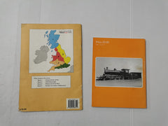 Bundle of 2 Vintage Train books - Indian Locomotives & Railway Track Diagrams