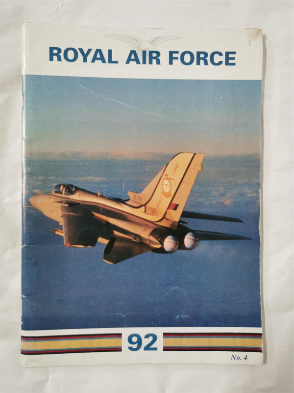 Vintage Royal Air Force 92 Magazine No. 4 Gulf War Desert Storm RAF
