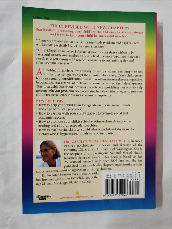 The Incredible Years by Carolyn Webster-Stratton (Paperback, 2007)