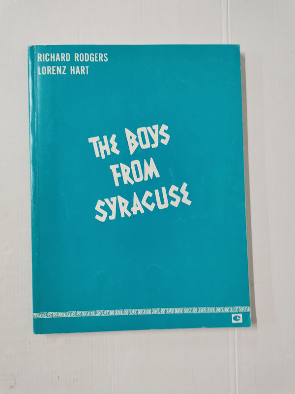 Boys from Syracuse (Vocal Score) - Paperback