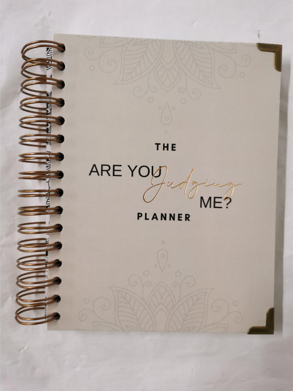 The Are You Judging Me? Planner- organiser - planning - DIY - Life | Elocin Home