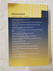 Mathematische Zeitschrift Vol 301 Number 2 June 2022