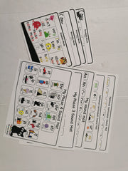 Set of Monster Phonics - Sound Mats, Spelling Logs, Tricky Word Cards, 12 Books