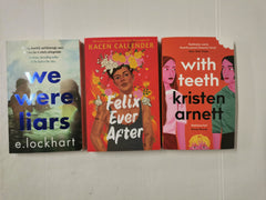 Bundle - We Were Liars, Felix Ever After, With Teeth -LGBTQIA, Feelings/Emotions